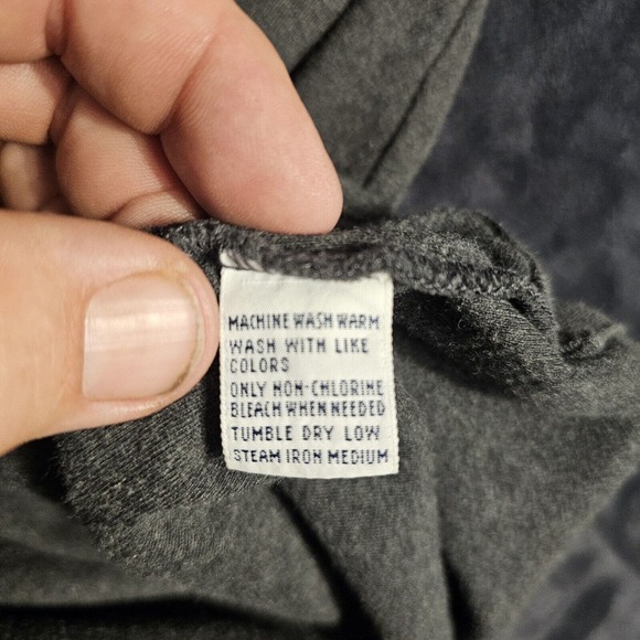 Ralph Lauren Harlow Gray Soft Cool Cotton L/S Button Down Pony Shirt Mens L - Picture 4 of 8